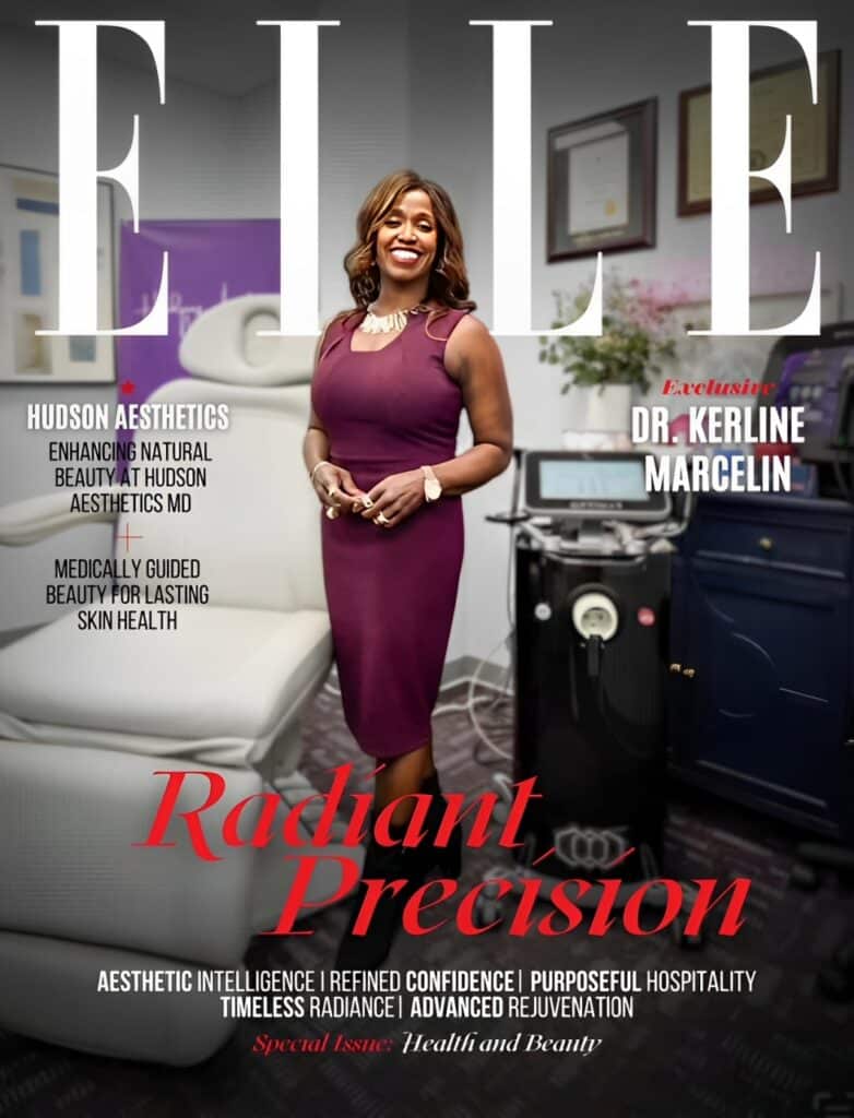 Dr. Kerline Marcelin Elle Cover